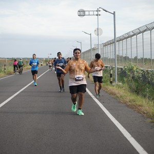 Race photo from KEDIRI HALF MARATHON 2026