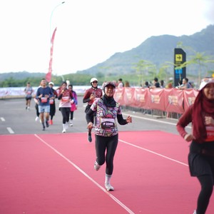 Race photo from KEDIRI HALF MARATHON 2026