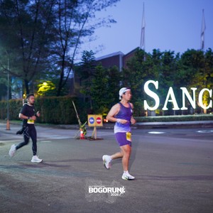 Race photo from BOGORUN 2026