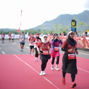 Race photo from KEDIRI HALF MARATHON 2026