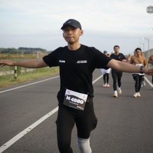 Race photo from KEDIRI HALF MARATHON 2026