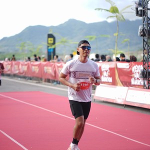 Race photo from KEDIRI HALF MARATHON 2026