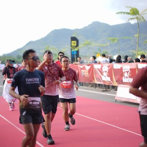 Race photo from KEDIRI HALF MARATHON 2026