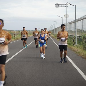 Race photo from KEDIRI HALF MARATHON 2026