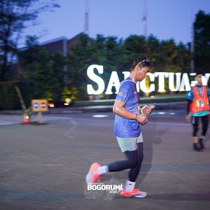 Race photo from BOGORUN 2026