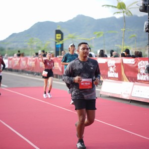Race photo from KEDIRI HALF MARATHON 2026