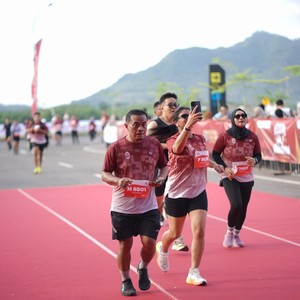 Race photo from KEDIRI HALF MARATHON 2026