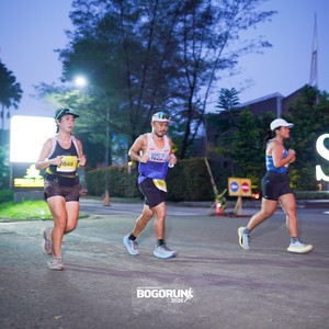 Race photo from BOGORUN 2026