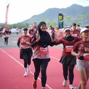 Race photo from KEDIRI HALF MARATHON 2026