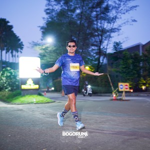Race photo from BOGORUN 2026