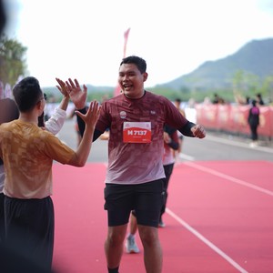 Race photo from KEDIRI HALF MARATHON 2026