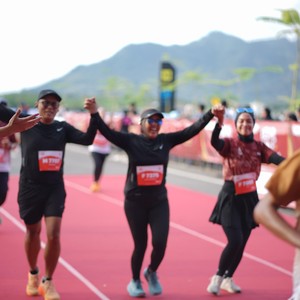 Race photo from KEDIRI HALF MARATHON 2026