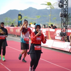 Race photo from KEDIRI HALF MARATHON 2026