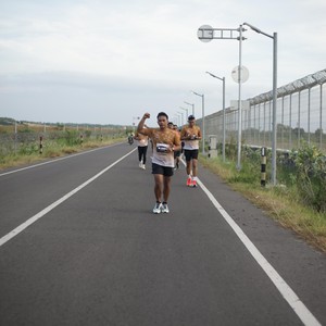 Race photo from KEDIRI HALF MARATHON 2026