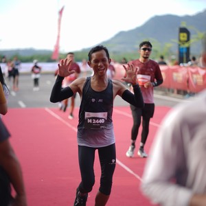 Race photo from KEDIRI HALF MARATHON 2026