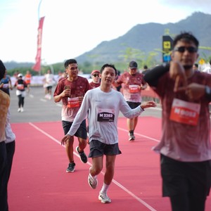 Race photo from KEDIRI HALF MARATHON 2026