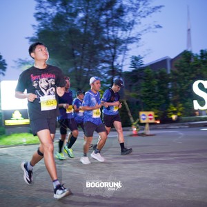 Race photo from BOGORUN 2026