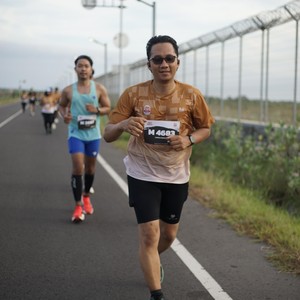 Race photo from KEDIRI HALF MARATHON 2026