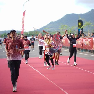 Race photo from KEDIRI HALF MARATHON 2026