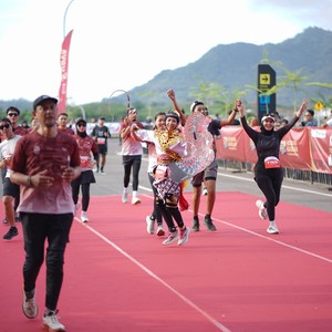 Race photo from KEDIRI HALF MARATHON 2026