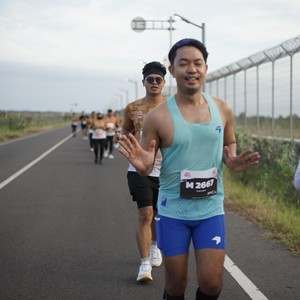 Race photo from KEDIRI HALF MARATHON 2026