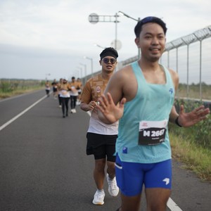 Race photo from KEDIRI HALF MARATHON 2026