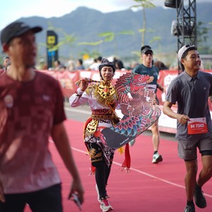 Race photo from KEDIRI HALF MARATHON 2026