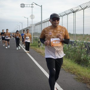 Race photo from KEDIRI HALF MARATHON 2026