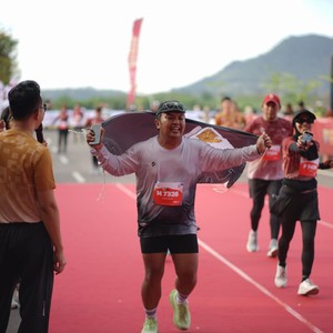 Race photo from KEDIRI HALF MARATHON 2026
