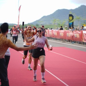 Race photo from KEDIRI HALF MARATHON 2026