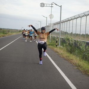 Race photo from KEDIRI HALF MARATHON 2026