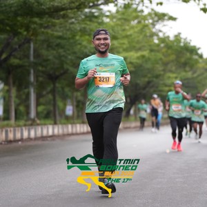 Race photo from ARUTMIN BORNEO RUN 2025