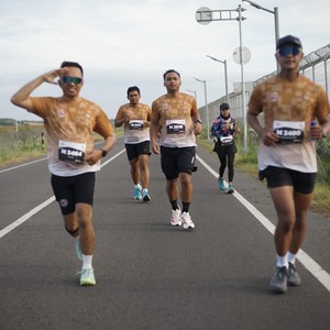 Race photo from KEDIRI HALF MARATHON 2026
