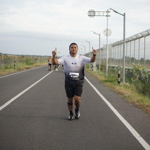 Race photo from KEDIRI HALF MARATHON 2026