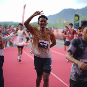Race photo from KEDIRI HALF MARATHON 2026