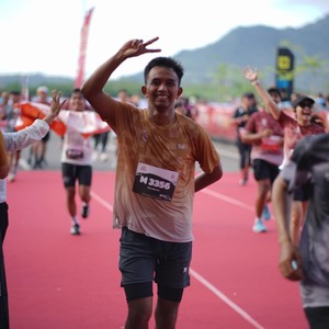Race photo from KEDIRI HALF MARATHON 2026