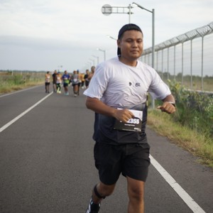 Race photo from KEDIRI HALF MARATHON 2026