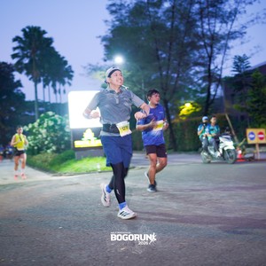 Race photo from BOGORUN 2026