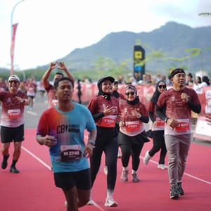 Race photo from KEDIRI HALF MARATHON 2026
