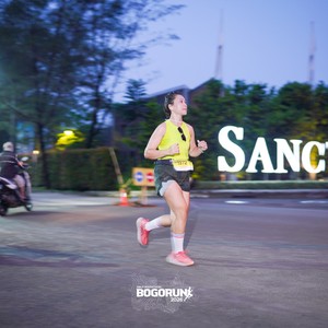 Race photo from BOGORUN 2026