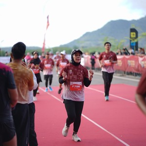 Race photo from KEDIRI HALF MARATHON 2026
