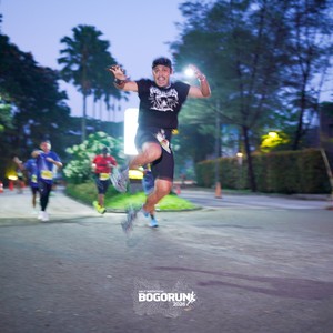 Race photo from BOGORUN 2026