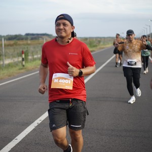 Race photo from KEDIRI HALF MARATHON 2026