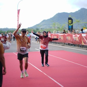 Race photo from KEDIRI HALF MARATHON 2026