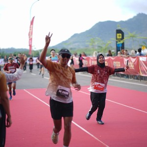 Race photo from KEDIRI HALF MARATHON 2026