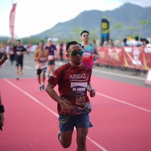 Race photo from KEDIRI HALF MARATHON 2026