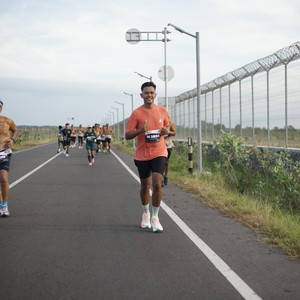 Race photo from KEDIRI HALF MARATHON 2026