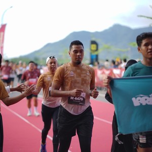 Race photo from KEDIRI HALF MARATHON 2026