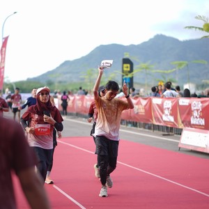 Race photo from KEDIRI HALF MARATHON 2026