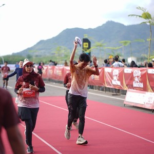 Race photo from KEDIRI HALF MARATHON 2026